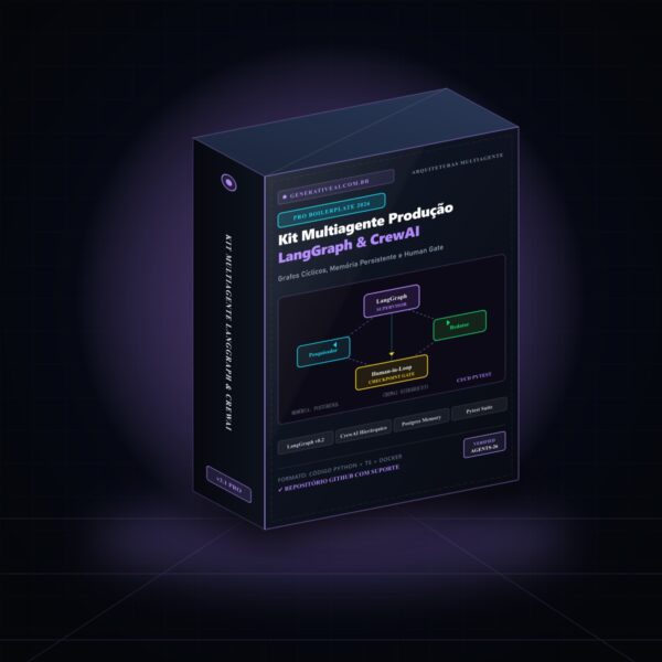 Kit Boilerplate Multiagente: LangGraph & CrewAI para Produção (2026)