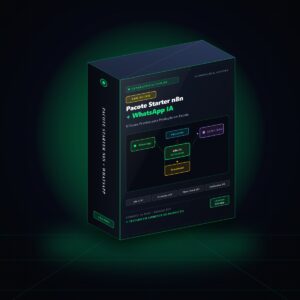 Pacote Starter n8n + WhatsApp: 5 Fluxos Prontos para Produção (2026)